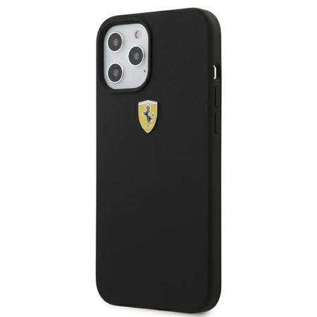 Ferrari On Track Silicone - Case iPhone 12 / iPhone 12 Pro (black)