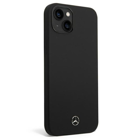 Mercedes Silicone Line - Hülle für iPhone 14 Plus (Schwarz)