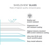 Speck Shieldview Glass - Edzett védőüveg iPhone 11 Pro Max / Xs Max készülékhez (átlátszó)