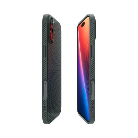 Spigen Liquid Air - pouzdro pro iPhone 16 (Abyss Green)