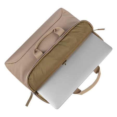 Brašna Tucano Smilza Super Slim - MacBook Pro 14" / Air 15" / Pro 13" / Air / Notebook 14" / 13" (béžová)