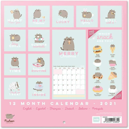 Pusheen – Tagesplanungskalender aus der Foodie-Kollektion 2021