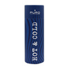 Puro Hot&Cold - Termo láhev z nerezové oceli 500 ml (Optic - Stripe Dark Blue)