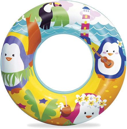 Bestway - roue de natation pour enfants 51 cm de diamètre (Pingouins)