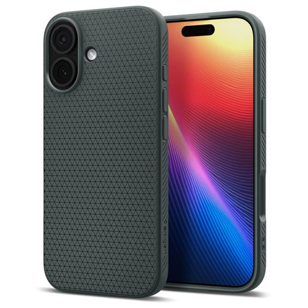 ETUI DO IPHONE 17 SPIGEN LIQUID AIR ORYGINALNE ZIELONE ELEGANCKIE CASE