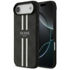 Guess 4G Printed Stripes MagSafe - Case iPhone Air (black)