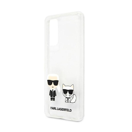 Karl Lagerfeld Ikonik & Choupette - Samsung A53 Case (transparent)