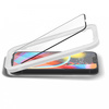 Spigen Alm Glass FC - gehärtetes Glas für iPhone 16e / iPhone 14 / iPhone 13 / iPhone 13 Pro (schwarzer Rahmen)