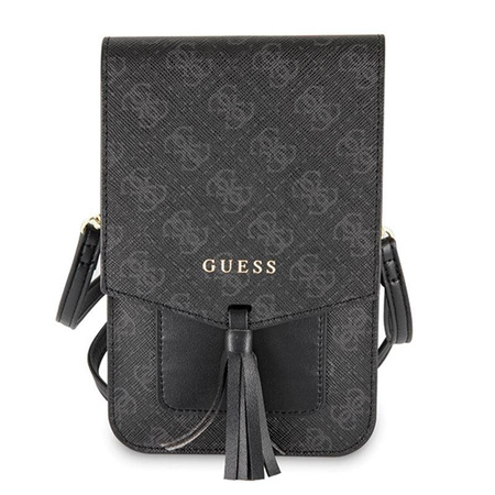 Guess 4G Uptown Wallet Phone Bag - Bag with smartphone compartment (black)