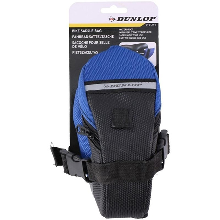 Dunlop - Bike bag / pannier under the saddle (Blue)