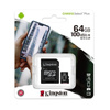 Kingston Canvas Select Plus MicroSDXC - 64 GB A1 Klasse UHS-I U1 V10 100 MB/s Speicherkarte mit Adapter