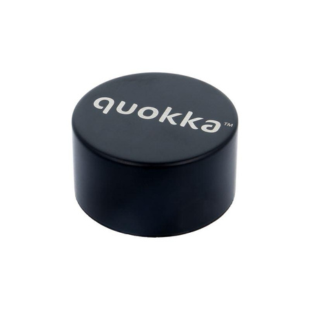 Quokka Solid - Thermoflasche aus Edelstahl 630 ml (Jet Black)