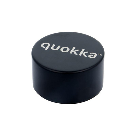 Quokka Solid - Butelka termiczna ze stali nierdzewnej 510 ml (Jet Black)