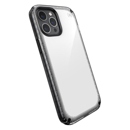 Speck Presidio2 Armor Cloud - Etui iPhone 12 Pro Max z powłoką MICROBAN (Clear/Black)