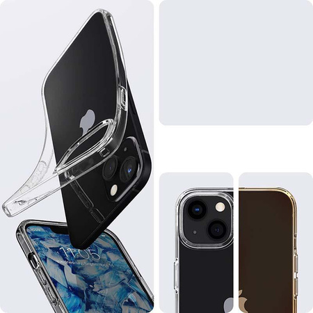 Spigen Liquid Crystal - Hülle für iPhone 13 Mini (Transparent)