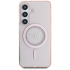 Guess Rhinestones Printed Classic Logo MagSafe - Case for Samsung Galaxy S25 (pink)