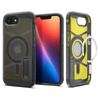 Spigen Tough Armor MagSafe - étui pour iPhone 16e (Frost Black)