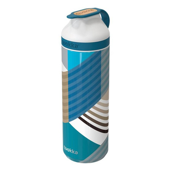 Quokka Mineral Steel - Bouteille thermique en acier inoxydable avec fermeture magnétique 430 ml (Geo)