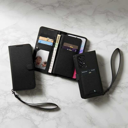 Spigen Wallet S - Case for Samsung Galaxy A53 5G (Black)