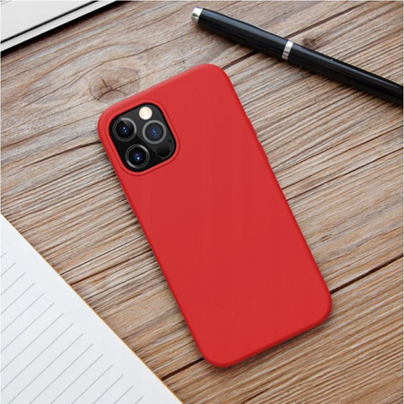 Nillkin Flex Pure Pro Magnetic - Hülle für Apple iPhone 12 Pro Max (Rot)