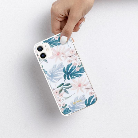 Crong Flower Case - Coque pour iPhone 12 Mini (Motif 01)