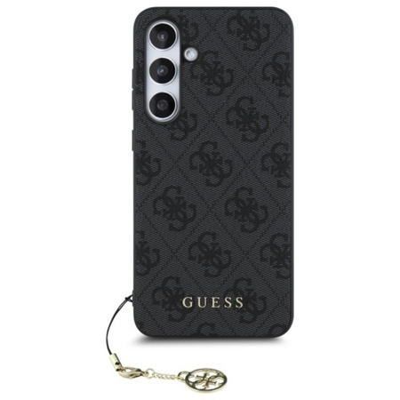 Guess 4G Charms Kollektion - Samsung Galaxy S24 FE Gehäuse (grau)