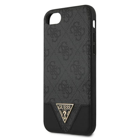 Guess 4G Triangle Kollektion - iPhone SE / 8 / 7 Tasche (grau)