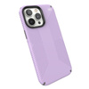 Speck Presidio2 Grip - Coque antidérapante pour iPhone 14 Pro Max (Spring Purple / Cloudygrey / White)