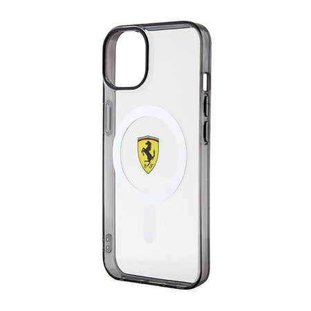 Ferrari Outline Magsafe - pouzdro pro iPhone 14 Plus (průhledné)