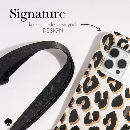 Kate Spade New York Vodotěsné plovoucí pouzdro - vodotěsné pouzdro pro smartphony do velikosti 6,7" (City Leopard)