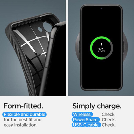 Spigen Liquid Air - Pouzdro pro Samsung Galaxy S23+ (Matte Black)