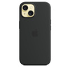 ORYGINALNE ETUI MAGSAFE APPLE DO IPHONE 15, Silikonowe, Czarne, Eleganckie