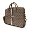 Guess 4G Printed Stripes Computertasche - 16" Notebooktasche (Braun)