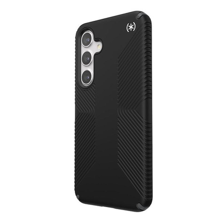 Speck Presidio2 Grip - Étui Samsung Galaxy S24+ (Noir/Gris ardoise/Blanc)