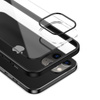 Crong Clear Cover - Coque pour iPhone 12 Pro Max (noir)