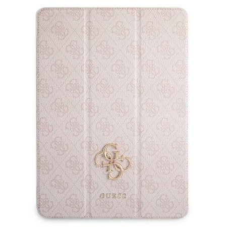 Guess 4G Big Metal Logo - pouzdro pro iPad Pro 11" 2021 (růžové)