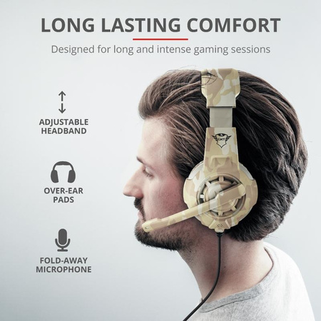 Trust GXT 310D Radius - Casque d'écoute pour les joueurs