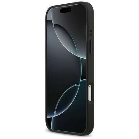 Custodia MagSafe con logo in metallo tricolore BMW M per iPhone 17 Pro Max (grigio)