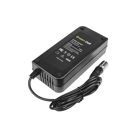 Green Cell - 54.6V 4A (XLR 3 PIN) charger for 48V electric bike battery