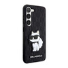 Karl Lagerfeld NFT Saffiano Monogram Choupette - Case for Samsung Galaxy S23+ (Black)