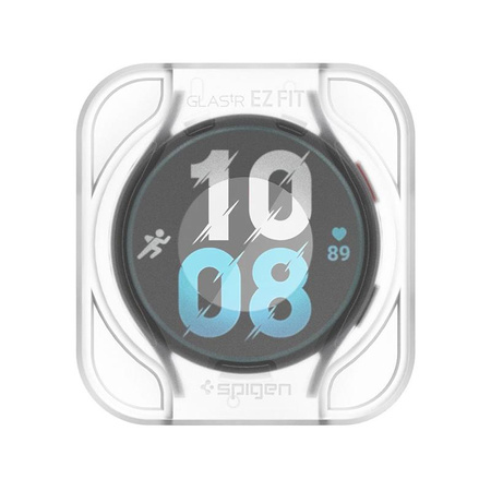 Spigen GLAS.TR EZ FIT 2-Pack - Tvrzené sklo pro Samsung Galaxy Watch 6 40 mm (2 ks)