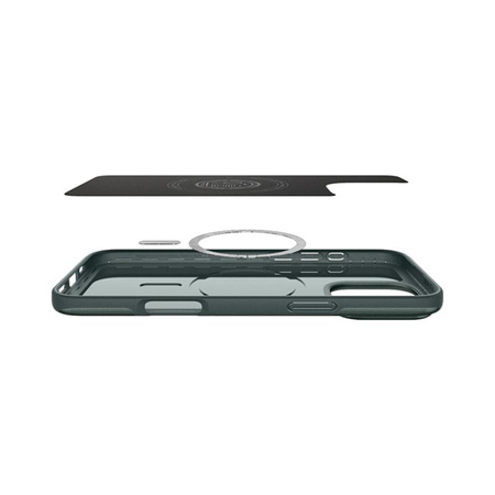 Spigen Thin Fit MagSafe - étui pour iPhone 16 Pro Max (Abyss Green)