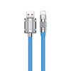 WEKOME WDC-186 Wingle sorozat - USB-A Lightning gyors töltő csatlakozókábel 1 m (kék)