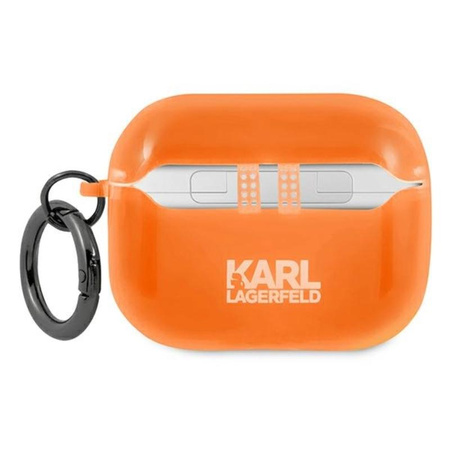 Karl Lagerfeld Choupette Head - Airpods Pro Gehäuse (fluo orange)