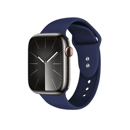 Crong Liquid - Armband für Apple Watch 44/45/46/49 mm (navy blau)