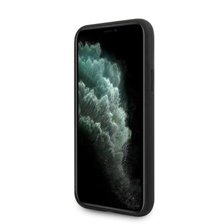 Pouzdro Guess Lizard - pouzdro pro iPhone 11 Pro (černé)