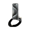 Guess Crossbody Cord 4G Print - iPhone 15 Pro Case (black)
