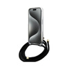 Guess Crossbody Cord 4G Print - Etui iPhone 15 (czarny)