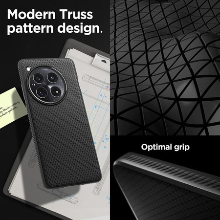 Spigen Liquid Air - Gehäuse für OnePlus 12 (Mattschwarz)