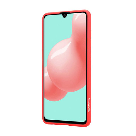 Crong Color Cover - Samsung Galaxy A41 tok (piros)